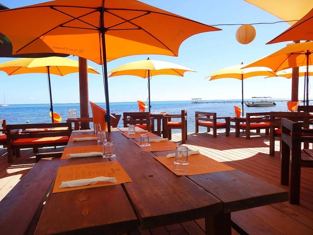 Moorea Beach Caféでのディナー