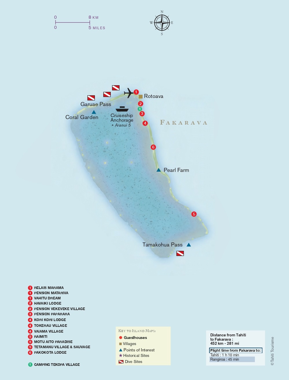 ファカラヴァ島マップ